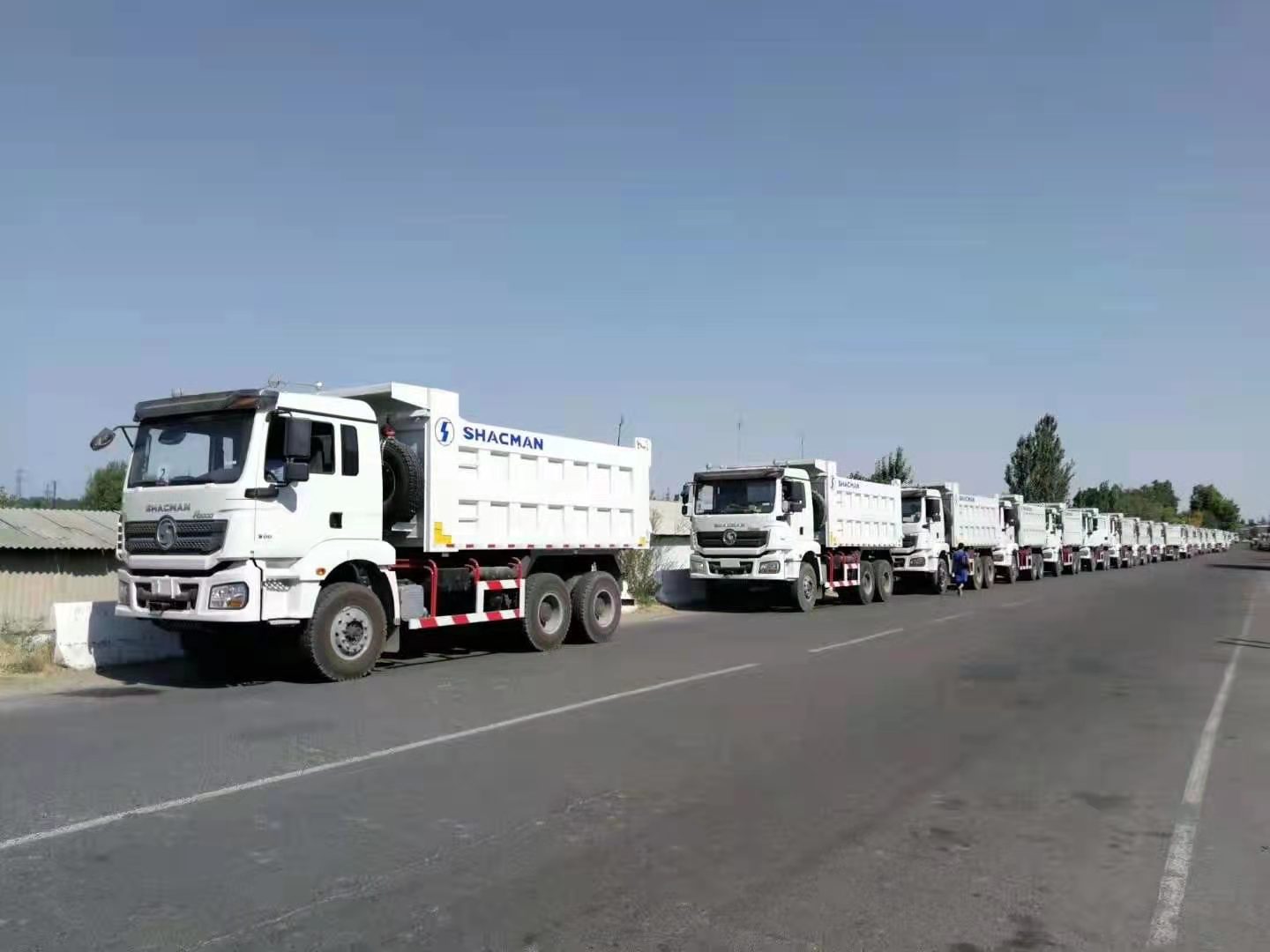 Excelente condição 40T Capacidade de carregamento 10 rodas 6x4 caminhão sahcamn tipper